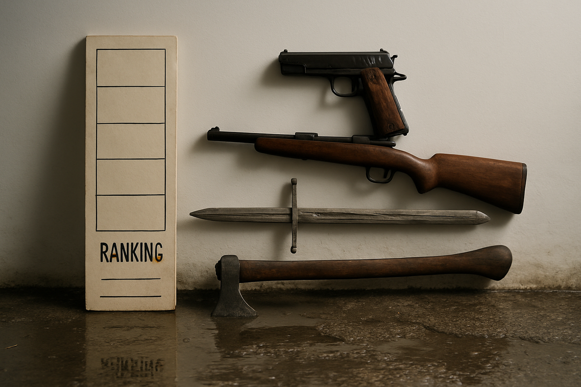 weapon ranking